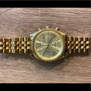 Gold Michael Kors women’s watch
